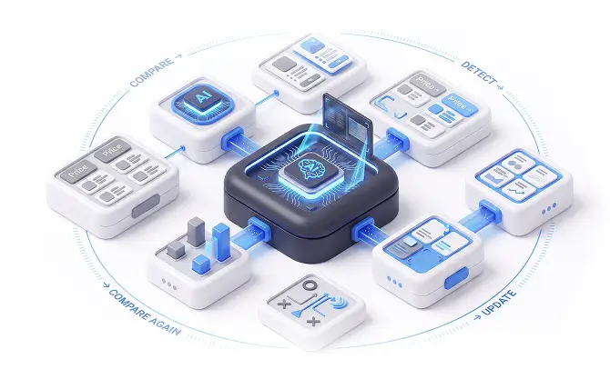 Competitor Analysis AI architecture